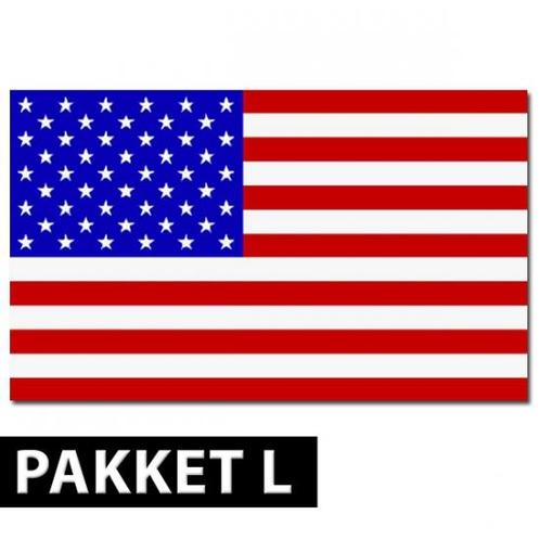 Amerika versiering pakket groot - Amerika versiering, Hobby en Vrije tijd, Feestartikelen, Verzenden