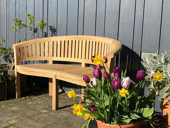 Teak tuinbank | grote collectie | direct leverbaar, Tuin en Terras, Tuinbanken, Nieuw, Teakhout, Ophalen of Verzenden