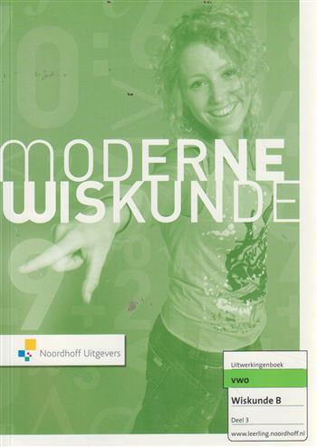 Moderne wiskunde Uitwerkingen 3 Vwo B 9789001607043, Boeken, Techniek, Zo goed als nieuw, Verzenden