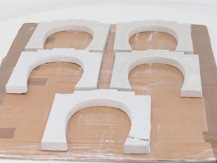 Set 5 st LGB / PIKO G Tunnel eingang Steen / Beton (Scenery), Hobby en Vrije tijd, Modelbouw | Figuren en Diorama's, Zo goed als nieuw