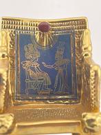 Franklin Mint - Beeldje - Golden Throne - 24-karaats verguld