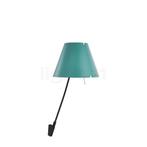 Luceplan Costanzina Wandlamp, zwart/turquoise (Wandlampen), Verzenden, Nieuw