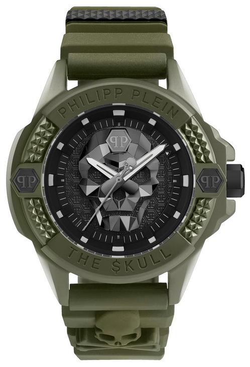 Philipp Plein PWUBA0423 The Skull Ecoceramic horloge, Sieraden, Tassen en Uiterlijk, Horloges | Heren, Polshorloge, Nieuw, Overige merken