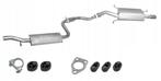 Uitlaatset, Einddemper + Tussendemper Volvo S40/V40, Auto-onderdelen, Verzenden, Nieuw