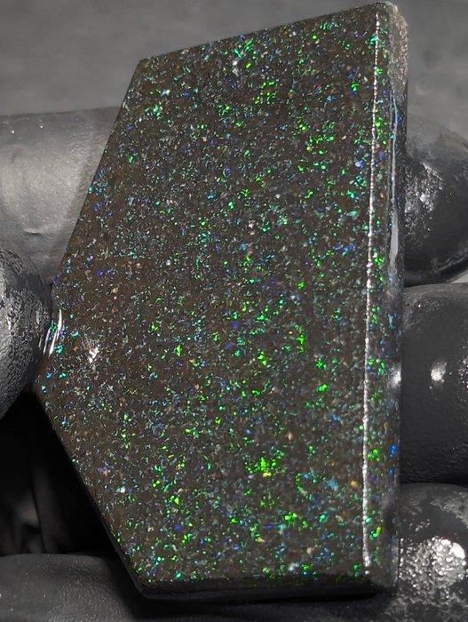 75,5 ct - Grote natuurlijke Andamooka zwarte opaal, intense, Verzamelen, Mineralen en Fossielen