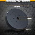 Halterschijven - Halter gewichten - 30 mm - Set - 30kg - ScS, Verzenden, Nieuw