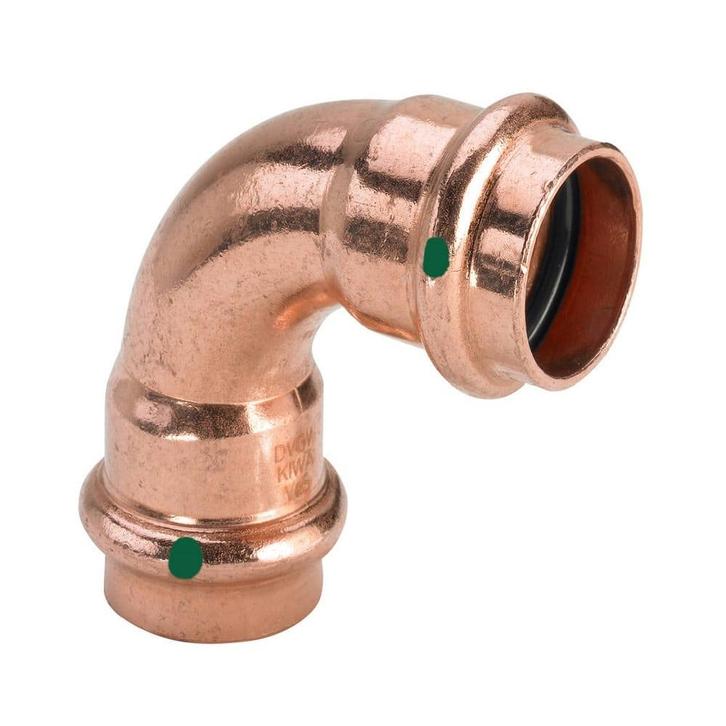 Viega Profipress perskoppeling bocht 90 graden 22 knel, Doe-het-zelf en Verbouw, Buizen en Afvoer, Ophalen of Verzenden