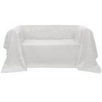 vidaXL Bankhoes micro-suede crème 140 x 210 cm, Verzenden, Nieuw