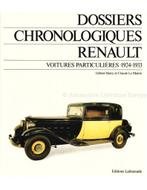 DOSSIERS CHRONOLOGIQUES RENAULT, VOITURES PARTICULIÈRES,, Boeken, Auto's | Boeken, Nieuw, Author, Renault