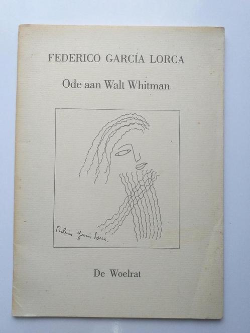 Ode aan walt whitman 9789070464554 Garcia Lorca, Boeken, Overige Boeken, Gelezen, Verzenden