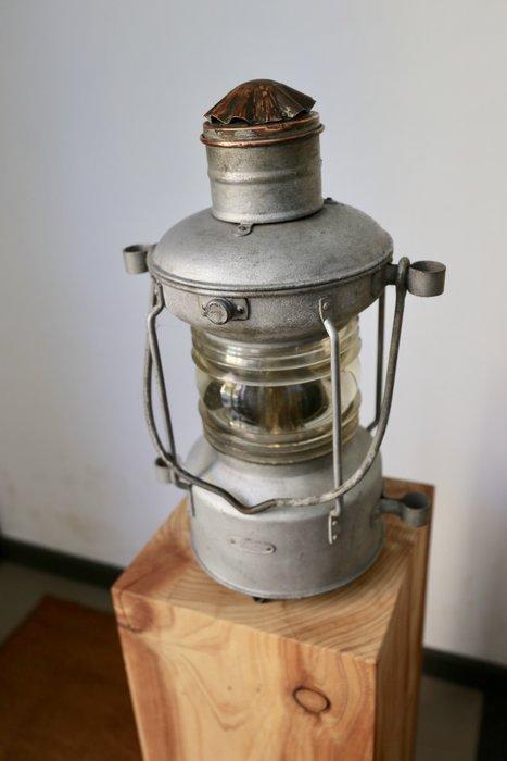 Lantaarn - gegalvaniseerd Staal - Anker Lantaarn, Antiek en Kunst, Antiek | Wandborden en Tegels