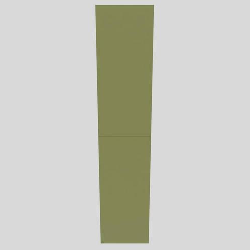 Kolomkast BWS Warschau 160x35x35 cm MDF Omkeerbaar Mat Groen, Doe-het-zelf en Verbouw, Sanitair, Bad, Nieuw, Ophalen of Verzenden