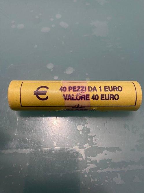 San Marino. 1 Euro 2009 (40 monete) in rotolino (Zonder, Postzegels en Munten, Munten | Europa | Euromunten