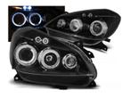 Angel Eyes koplampen Black geschikt voor Renault Clio 3, Auto-onderdelen, Verlichting, Verzenden, Nieuw, Renault