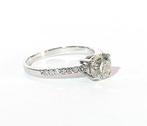 Ring - 14 karaat Witgoud - 1.04ct. tw. Diamant (Natuurlijk), Nieuw