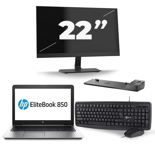 HP EliteBook 850 G3 - Intel Core i5-6e Generatie - 15 inch -, Computers en Software, Windows Laptops, Nieuw, Verzenden