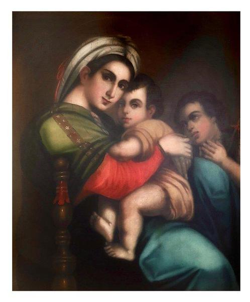 Raphael (1483–1520), Naar - La Madonna della Seggiola, Antiek en Kunst, Kunst | Schilderijen | Klassiek