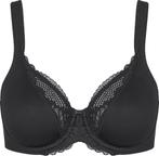 Triumph Maat 90D Modern Lace+Cotton W Vrouwen Beha - BLACK, Verzenden