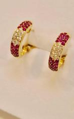 Oorbellen - 18 karaat Geel goud - Italiaans uit de jaren 80,, Nieuw