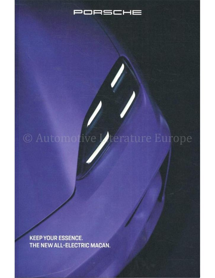 2024 PORSCHE MACAN BROCHURE ENGELS, Boeken, Auto's | Folders en Tijdschriften, Porsche