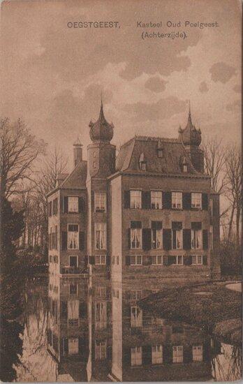 OEGSTGEEST - Kasteel Oud Poelgeest (Achterzijde), Verzamelen, Ansichtkaarten | Nederland, Verzenden