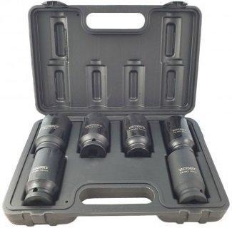 1/2 Krachtdoppen set lang 12-kant / 6-delig, Auto diversen, Autogereedschap, Verzenden