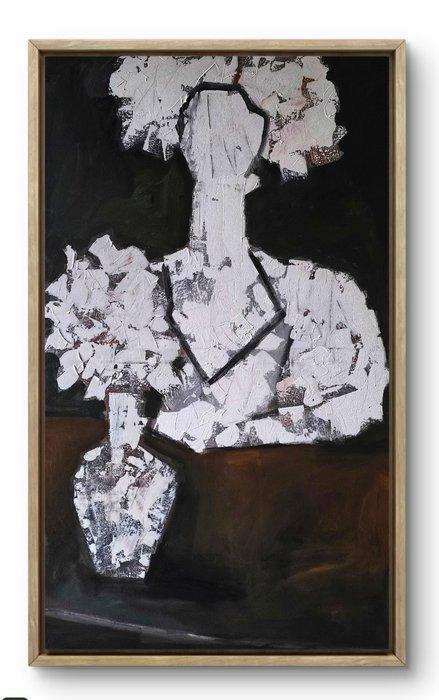 Miguel de Miguel - Silencio en blanco XL, Antiek en Kunst, Kunst | Schilderijen | Modern