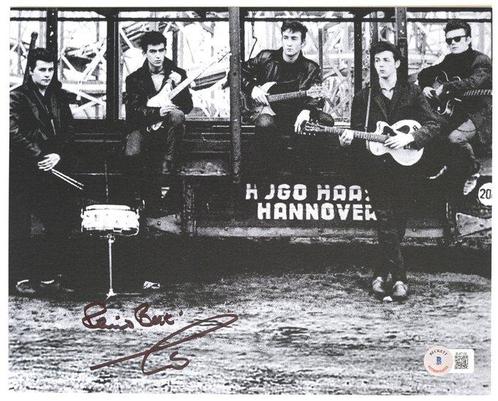 The Beatles - Pete Best - Foto gesigneerd door Pete Best -, Cd's en Dvd's, Vinyl Singles