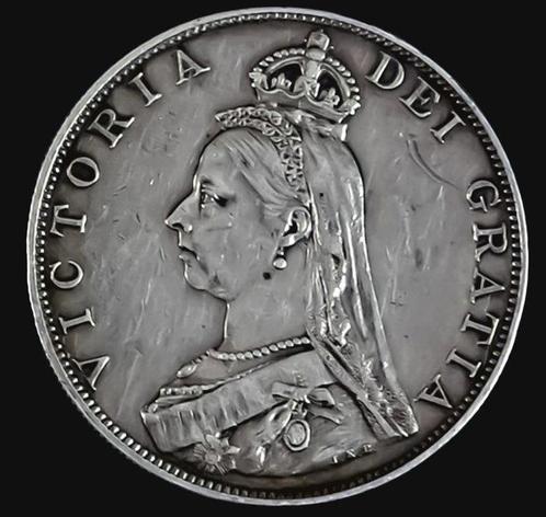 Verenigd Koninkrijk. Victoria. Double Florin 1887  (Zonder, Postzegels en Munten, Munten | Europa | Niet-Euromunten