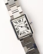 Cartier Tank Solo 3169, Gebruikt, Polshorloge, Verzenden