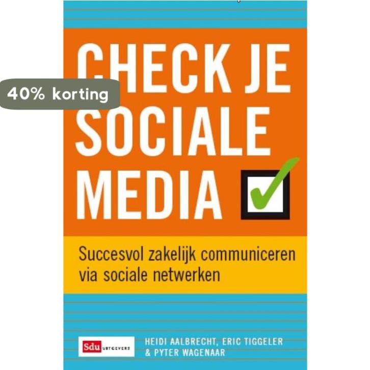 Check je sociale media 9789012583619 Heidi Aalbrecht, Boeken, Overige Boeken, Zo goed als nieuw, Verzenden