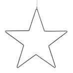Ster Hangend met Warm Witte LED Verlichting - H128 x Ø58 cm, Diversen, Kerst, Verzenden, Nieuw