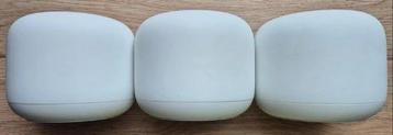 Google Mesh wifi systeem met 3 Google routers beschikbaar voor biedingen