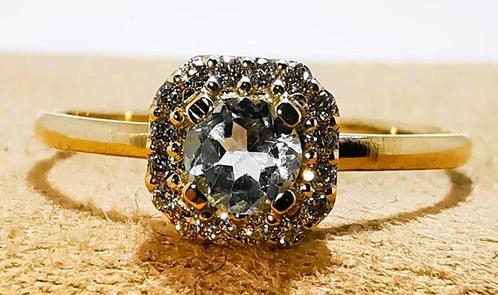 Zonder Minimumprijs - Ring - 14 karaat Geel goud - 0.27ct., Sieraden, Tassen en Uiterlijk, Ringen