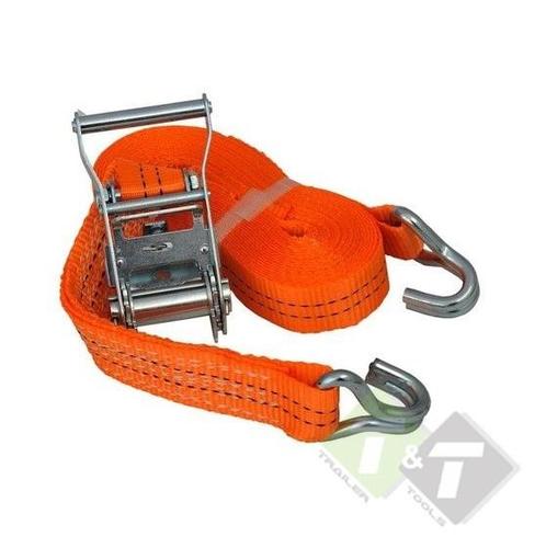Spanband, Sjorband Oranje, 2 Ton, 8 Meter X 35mm, Doe-het-zelf en Verbouw, Overige Doe-het-zelf en Verbouw, Nieuw, Ophalen of Verzenden