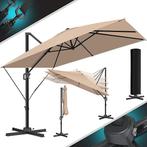 Luxe zweefparasol SUN XL - 300 x 300 cm - met hoes -, Tuin en Terras, Verzenden, Nieuw