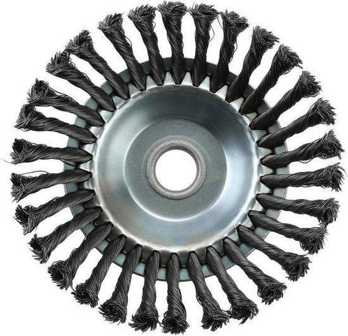 Borg Onkruidborstel 200 mm voor bosmaaier - asgat 25,4 mm, Tuin en Terras, Bosmaaiers, Nieuw, Ophalen of Verzenden