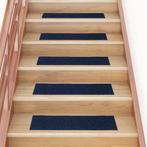 vidaXL Trapmatten zelfklevend 30 st 76x20 cm rechthoekig, Doe-het-zelf en Verbouw, Ladders en Trappen, Verzenden, Nieuw
