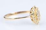 Ring - 18 karaat Geel goud - 0.20ct. tw. Diamant, Sieraden, Tassen en Uiterlijk, Ringen, Nieuw