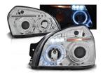 Angel Eyes koplampen Chrome geschikt voor Hyundai Tucson, Auto-onderdelen, Nieuw, Hyundai, Verzenden