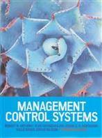 Management Control Systems | 9780077133269, Boeken, Verzenden, Nieuw