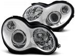 Koplampen Mercedes W203 xenon-look chroom 01-04, Ophalen of Verzenden, Nieuw