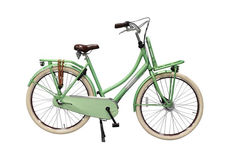 Altec Retro Transportfiets 28 inch 3V - Ghost Green, Fietsen en Brommers, Fietsen | Dames | Damesfietsen, Overige merken, Versnellingen