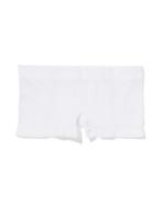 HEMA Damesboxer naadloos rib wit, Kleding | Dames, Ondergoed en Lingerie, Verzenden, Wit