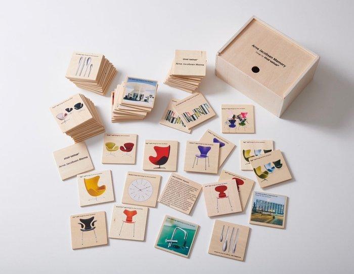 Arne Jacobsen, Minimi - Bordspel - Arne Jacobsen Memory -, Antiek en Kunst, Antiek | Meubels | Stoelen en Banken