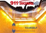 911 Signal panorama led flitser 180° hoek ledflitser ECE R65, Ophalen of Verzenden