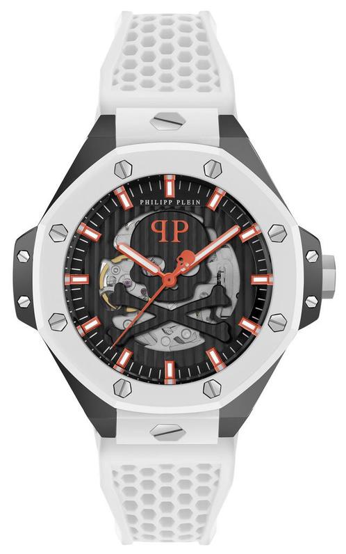 Philipp Plein PWPFA0724 Plein Skeleton Royal automatisch, Sieraden, Tassen en Uiterlijk, Horloges | Heren, Kunststof, Nieuw, Staal