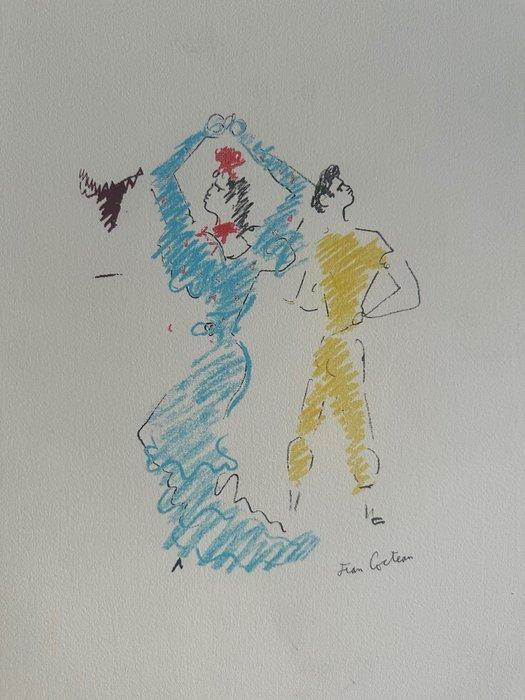 Jean Cocteau (1889-1963) - Flamenco 1961, Antiek en Kunst, Antiek | Overige Antiek