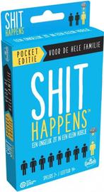 Shit Happens Familie - Pocket Editie | Goliath - Reisspellen, Hobby en Vrije tijd, Gezelschapsspellen | Bordspellen, Nieuw, Verzenden