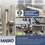 MASKO® Accu Heggenschaar - 57cm snijlengte - Grijs •, Verzenden, Nieuw